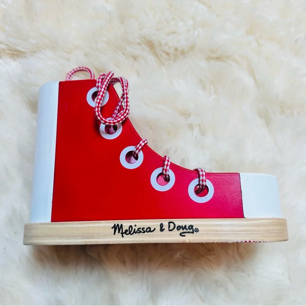 Melissa & Doug Lace And Tie Shoe - Picture 2 of 11